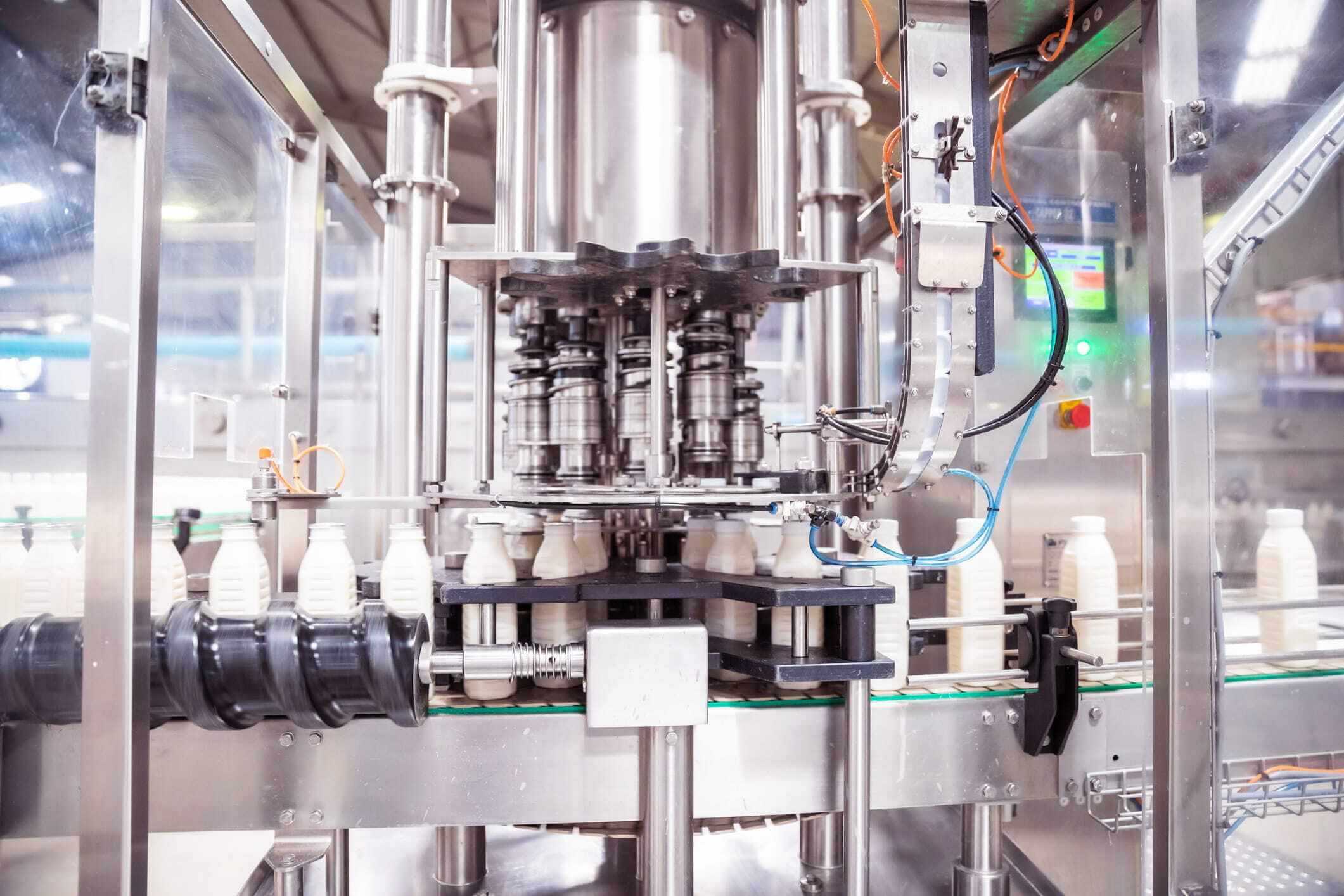 Automated Bottling rotary filling