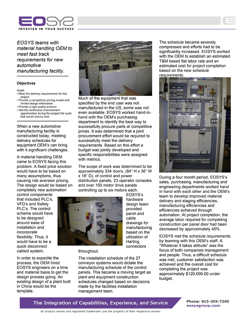 Case Study Automotive fs8