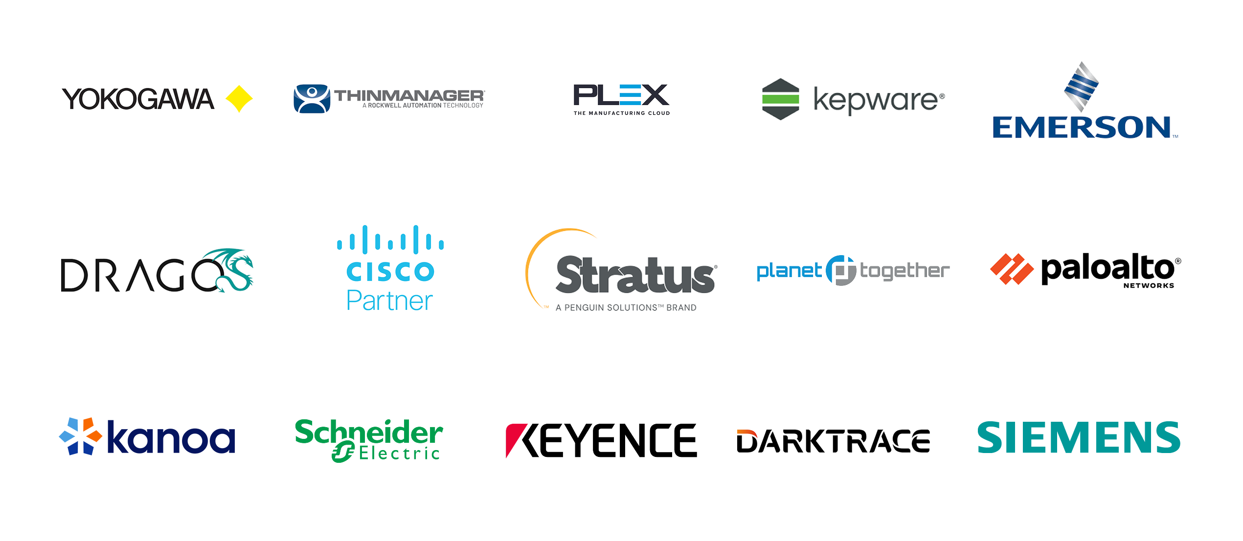 EOSYS Partner Logos